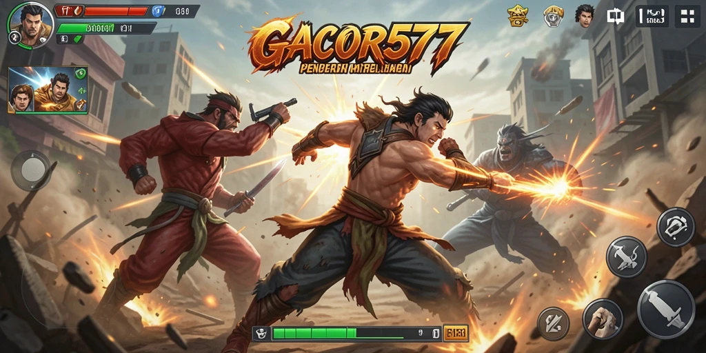 Tampilan gameplay GACOR577 yang penuh aksi dan seru.