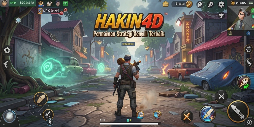 Tampilan gameplay HAKIN4D yang menarik dan strategis.