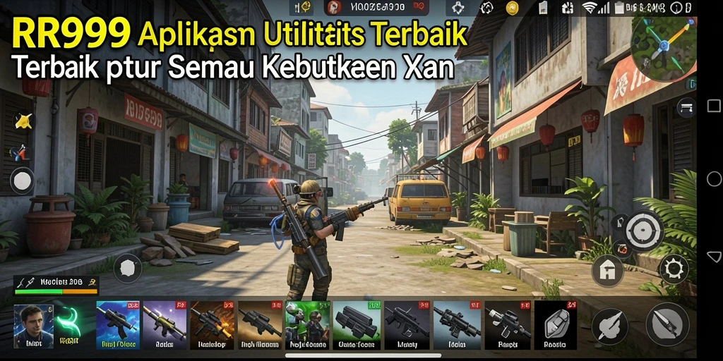Screenshot utama RR999 menunjukkan antarmuka pengguna yang ramah dan fungsional.
