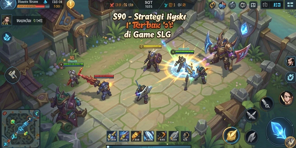 Screenshot gameplay S80 menampilkan strategi pertempuran yang menarik.